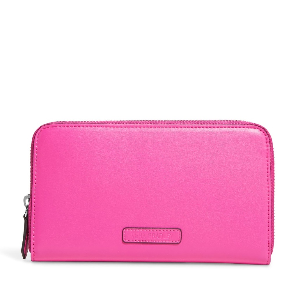 NWT! Cute Fuchsia Accordion Wallet Vera Bradley
